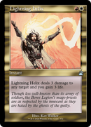 Lightning Helix (Retro Frame) (RVR-372)  Foil - Ravnica Remastered
