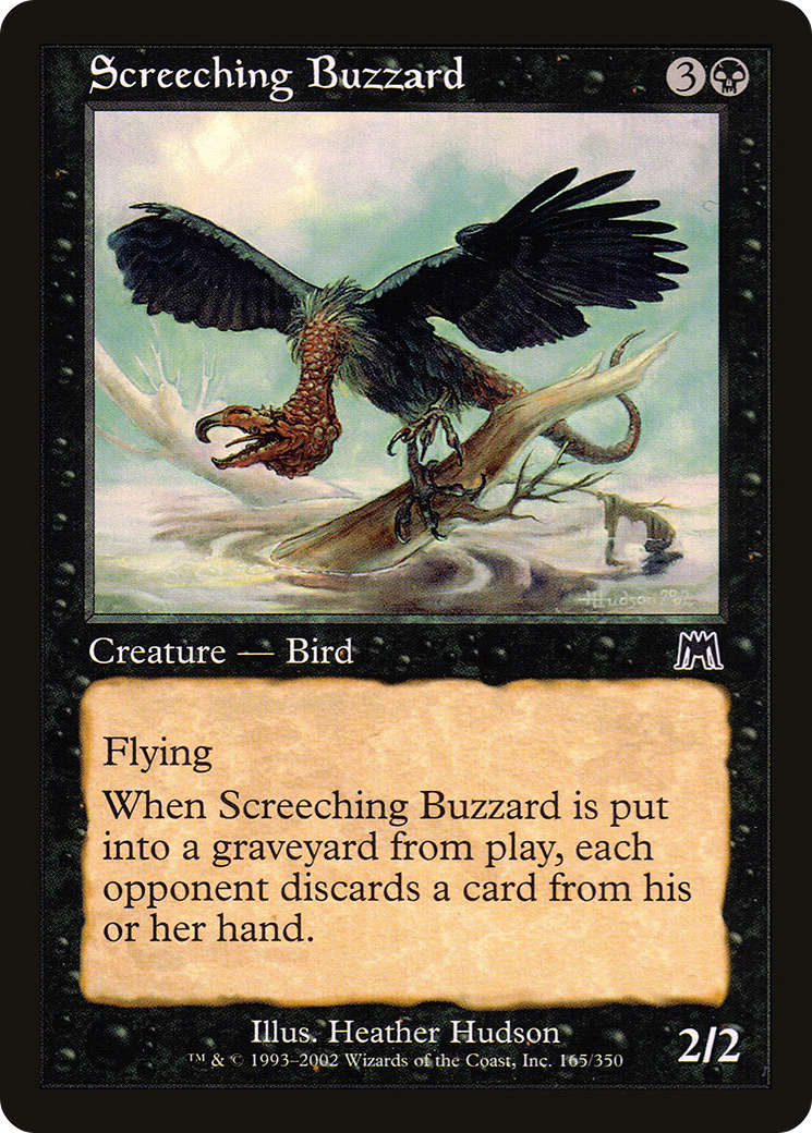 Screeching Buzzard (ONS-165)  Foil - Onslaught