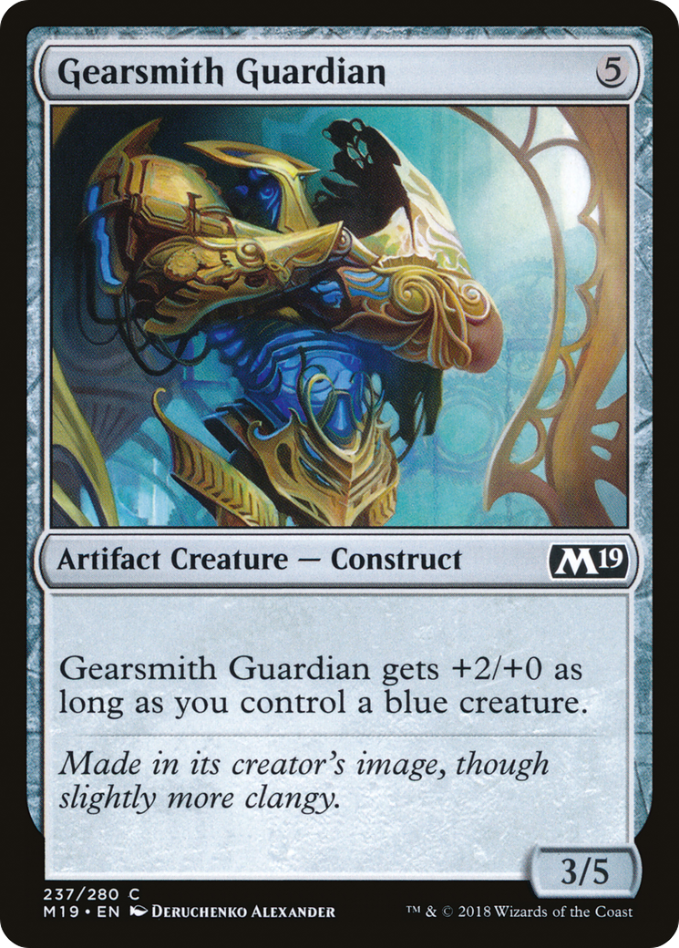 Gearsmith Guardian (M19-237)  Foil - Core Set 2019