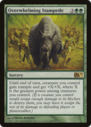 Overwhelming Stampede (M11-189)  - Magic 2011