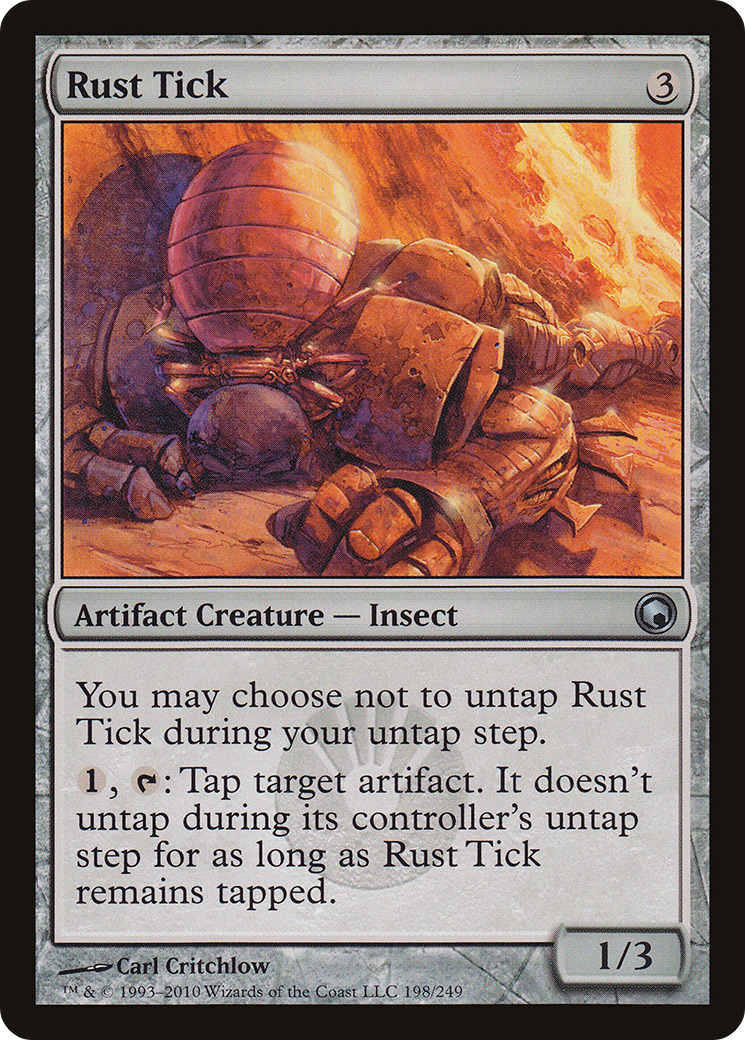 Rust Tick (SOM-198)  Foil - Scars of Mirrodin