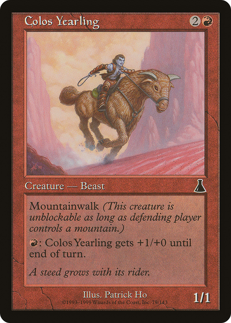 Colos Yearling (UDS-079)  Foil - Urza's Destiny