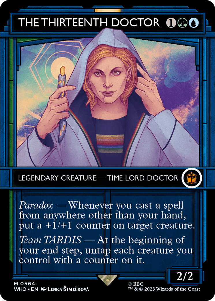 The Thirteenth Doctor (Showcase) (WHO-564)  - Doctor Who: (Showcase) (Borderless)