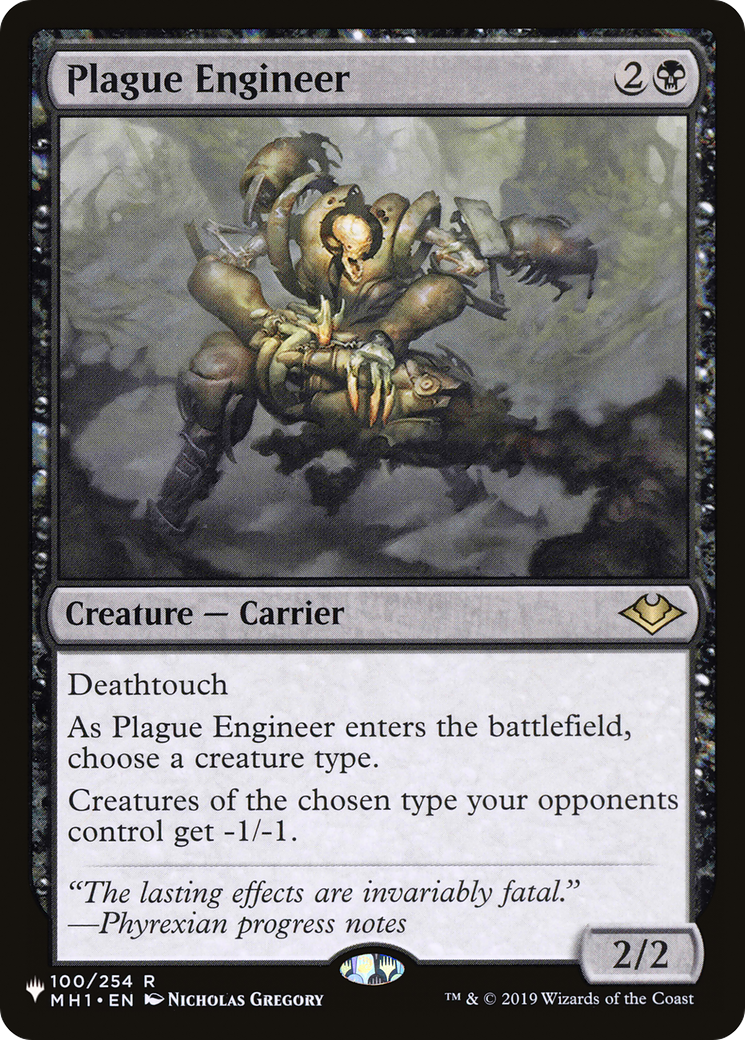 Plague Engineer (LIST-MH1-100)  - The List