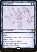 Dress Down (Showcase) (MH2-334) - Modern Horizons 2: (Showcase) Foil