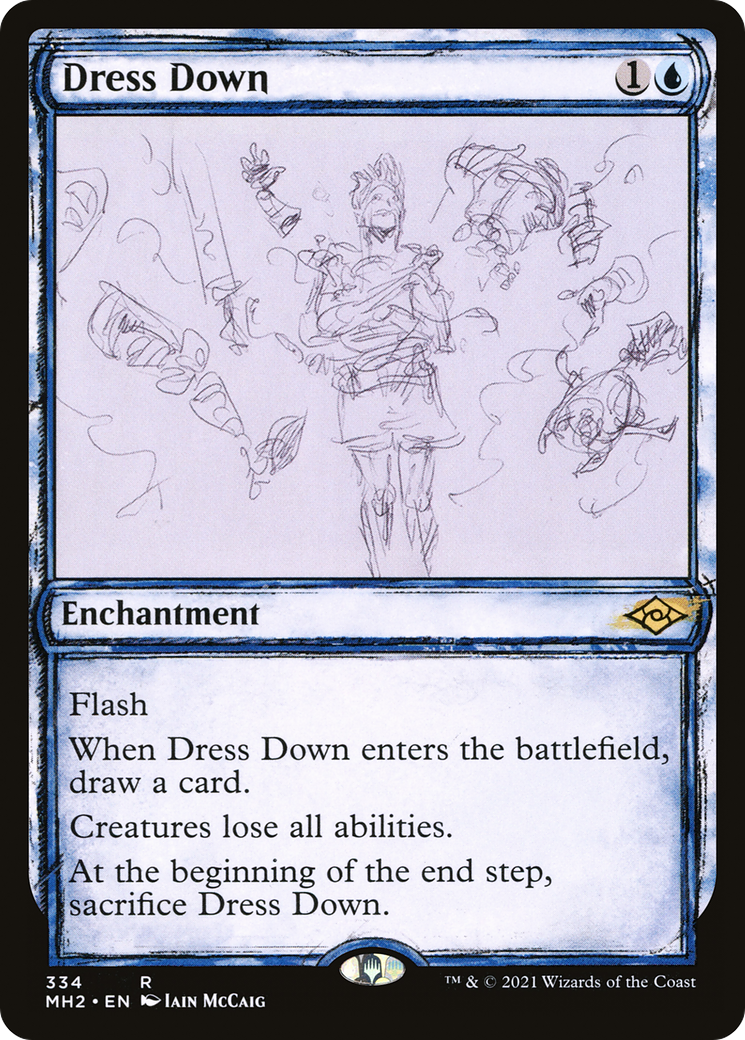 Dress Down (Showcase) (MH2-334)  Foil - Modern Horizons 2: (Showcase)