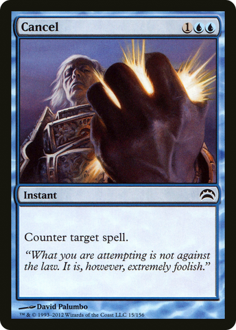 Cancel (PC2-015)  Foil - Planechase 2012