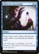 Thirst for Knowledge (CMR-103)  - Commander Legends