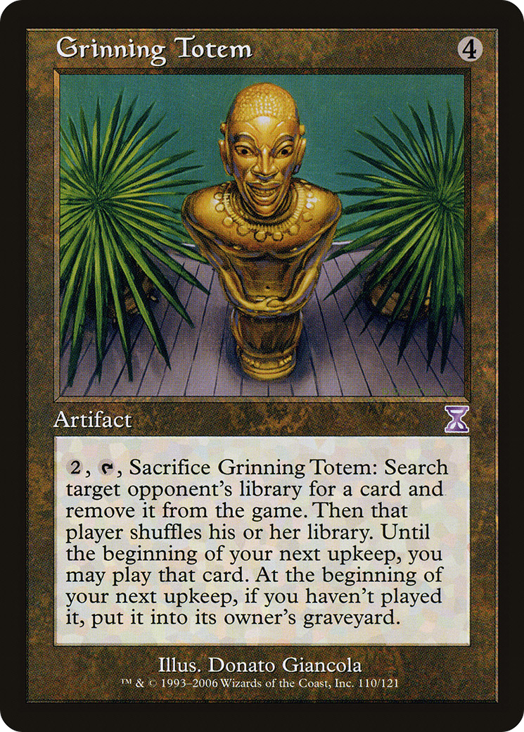 Grinning Totem (TSB-110)  Foil - Time Spiral Timeshifted