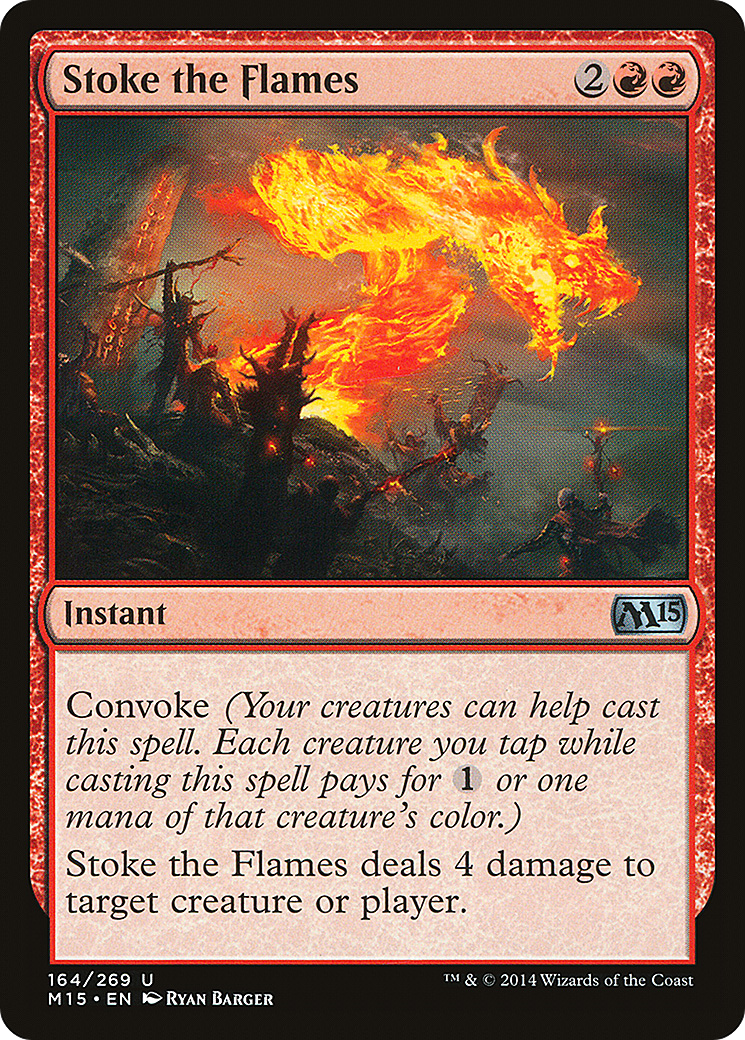 Stoke the Flames (M15-164)  - Magic 2015