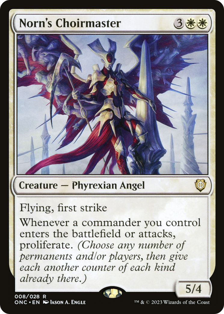 Norn's Choirmaster (ONC-008)  - Phyrexia: All Will Be One Commander