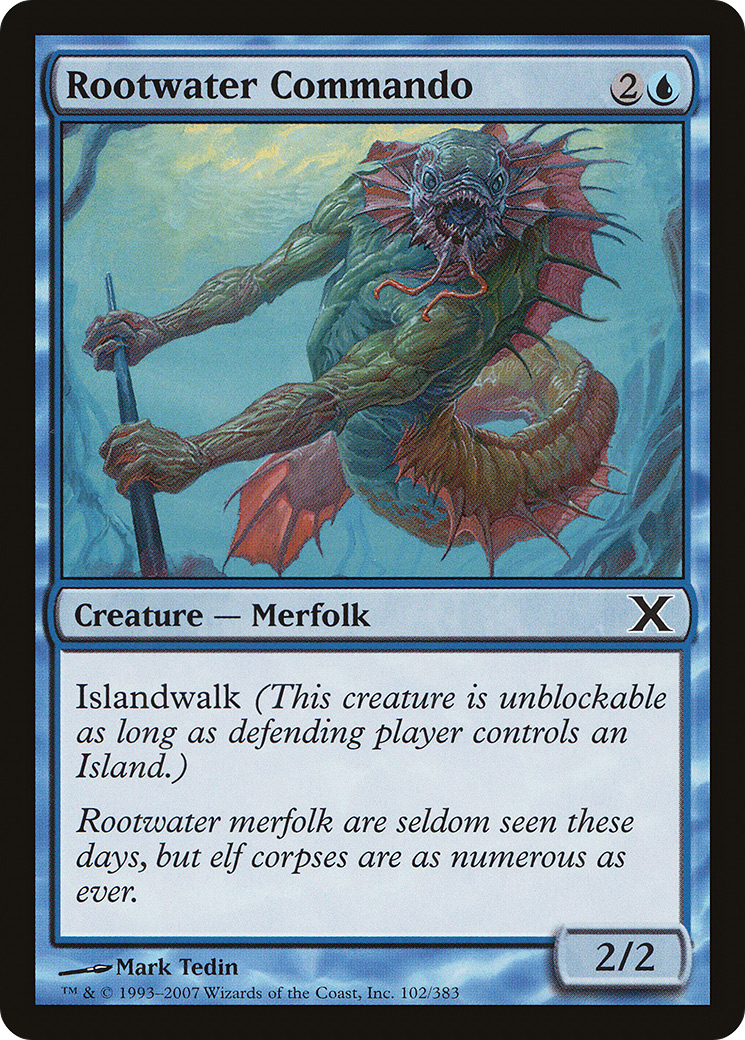 Rootwater Commando (10E-102)  - Tenth Edition