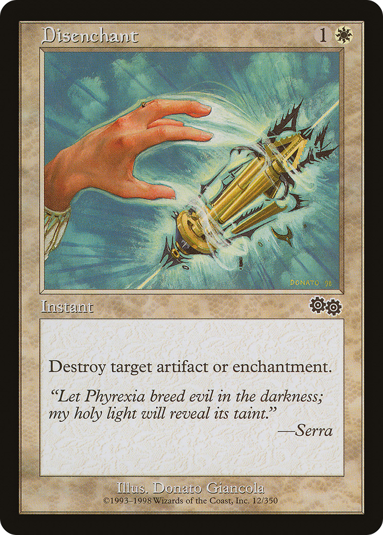Disenchant (USG-012)  - Urza's Saga