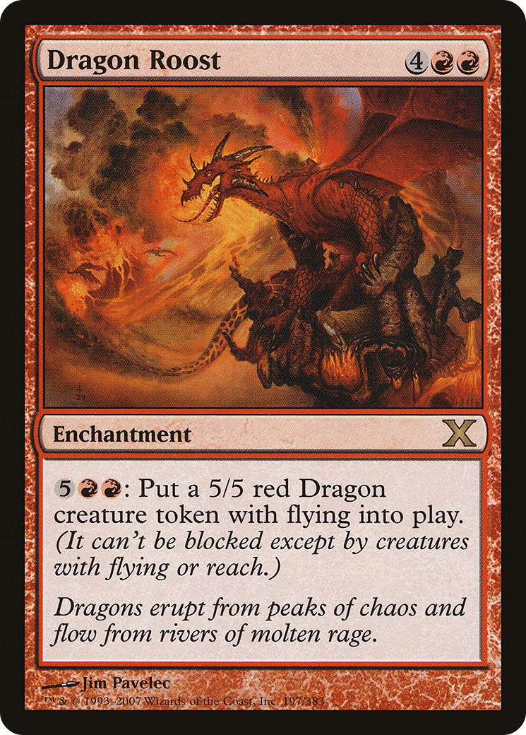 Dragon Roost (10E-197)  - Tenth Edition