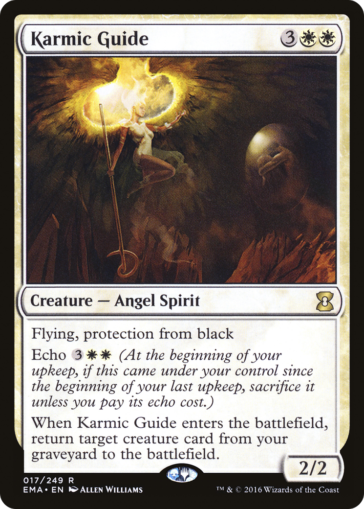 Karmic Guide (EMA-017)  Foil - Eternal Masters