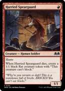 Harried Spearguard (WOE-135)  - Wilds of Eldraine