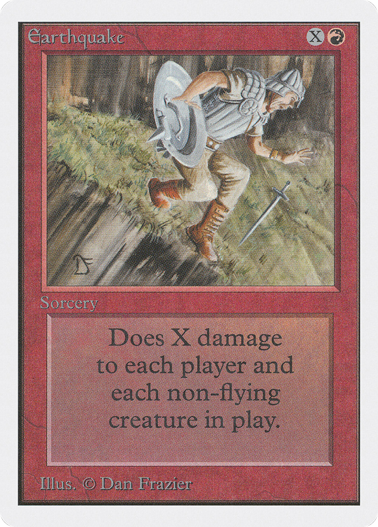 Earthquake (2ED-)  - Unlimited Edition