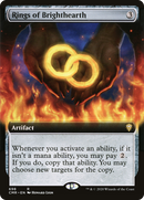 Rings of Brighthearth (Extended Art) (CMR-698)  - Commander Legends: (Extended Art)