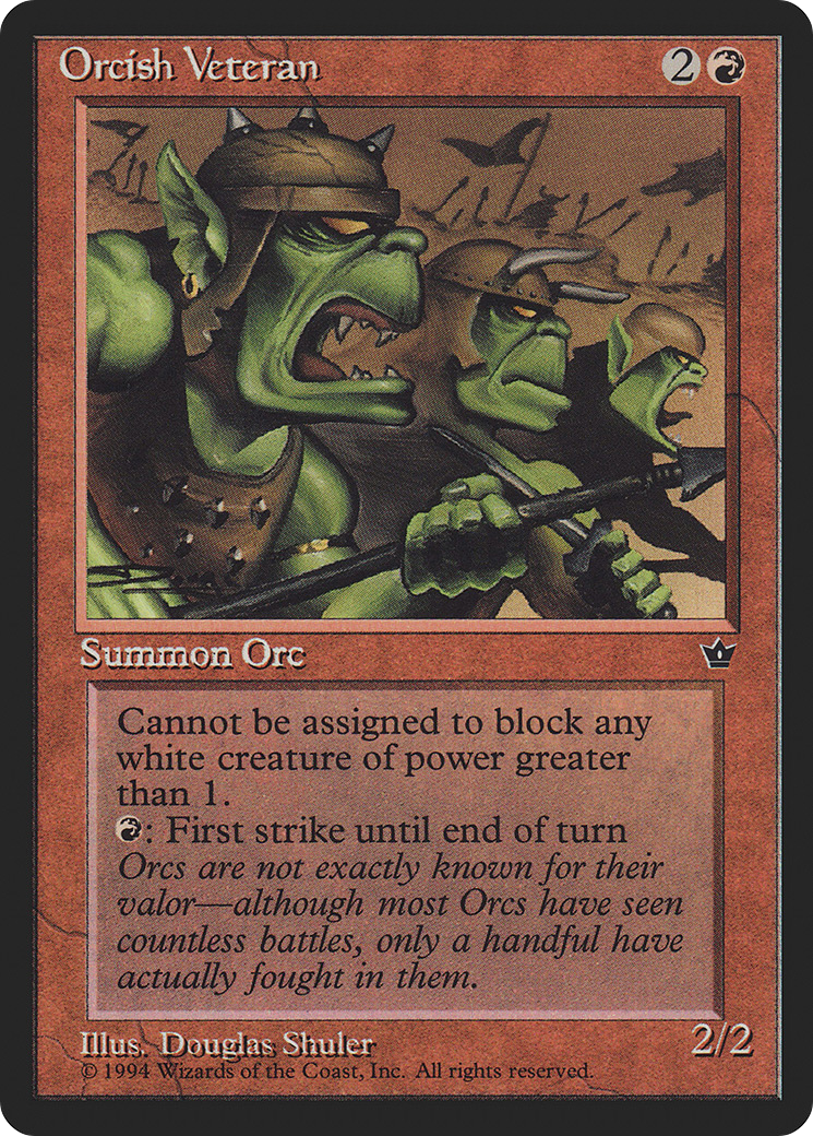 Orcish Veteran (FEM-)  - Fallen Empires