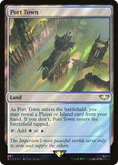 Port Town (Surge Foil) (40K-289)  Foil - Warhammer 40,000 Commander