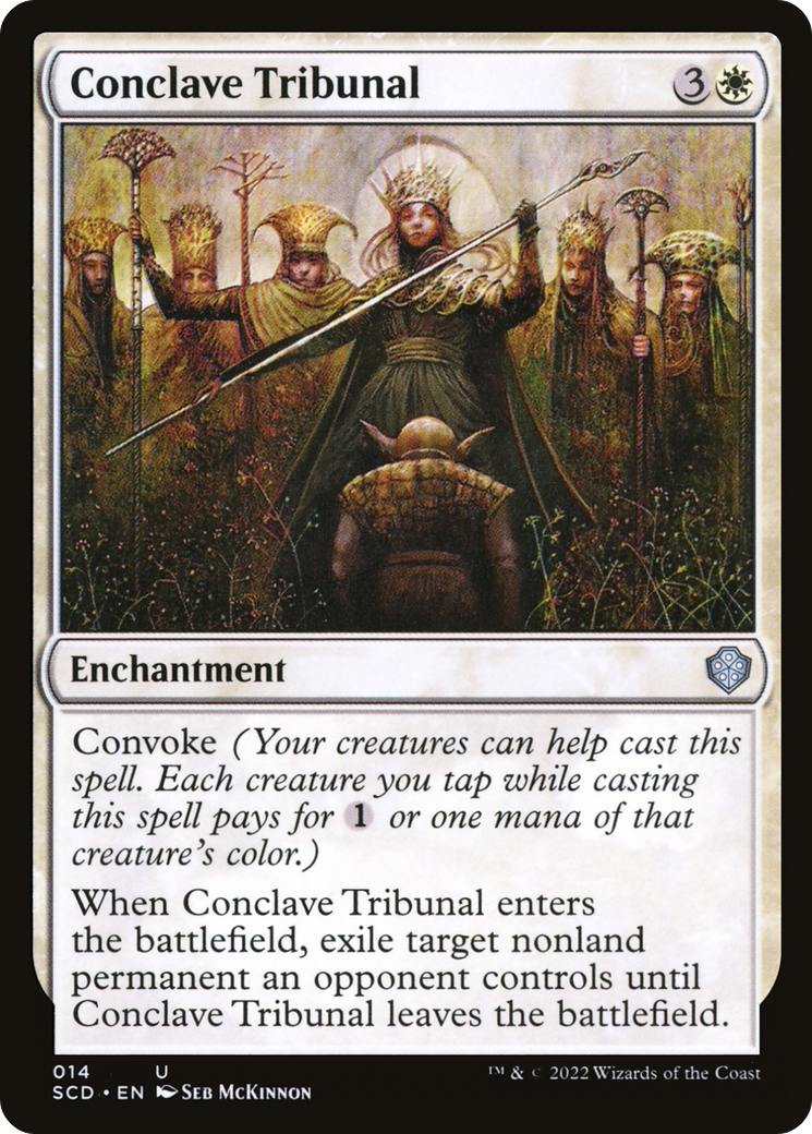 Conclave Tribunal (SCD-014)  - Starter Commander Decks