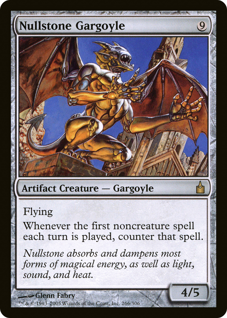 Nullstone Gargoyle (RAV-266)  Foil - Ravnica: City of Guilds