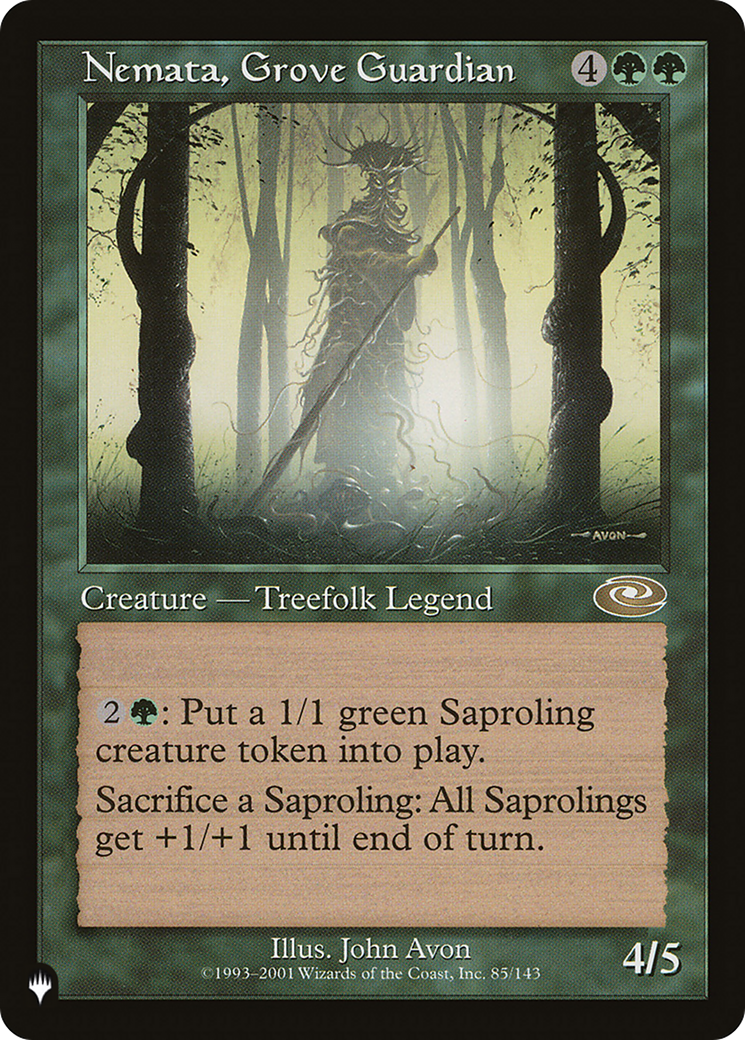 Nemata, Grove Guardian (LIST-PLS-85)  - The List