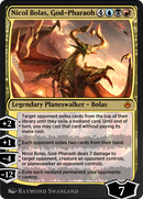 Nicol Bolas, God-Pharaoh (AKR-247)  - Amonkhet Remastered