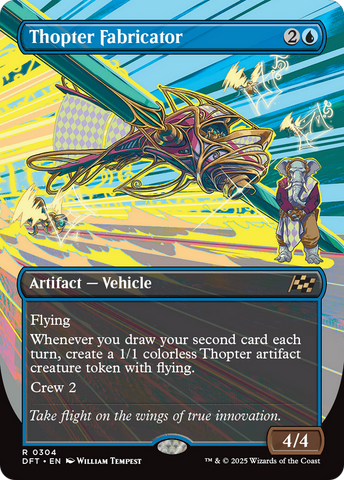 Thopter Fabricator (Borderless) (DFT-304)  - Aetherdrift