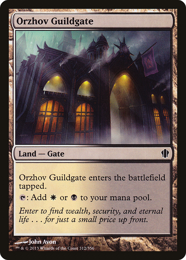 Orzhov Guildgate (C13-312)  - Commander 2013