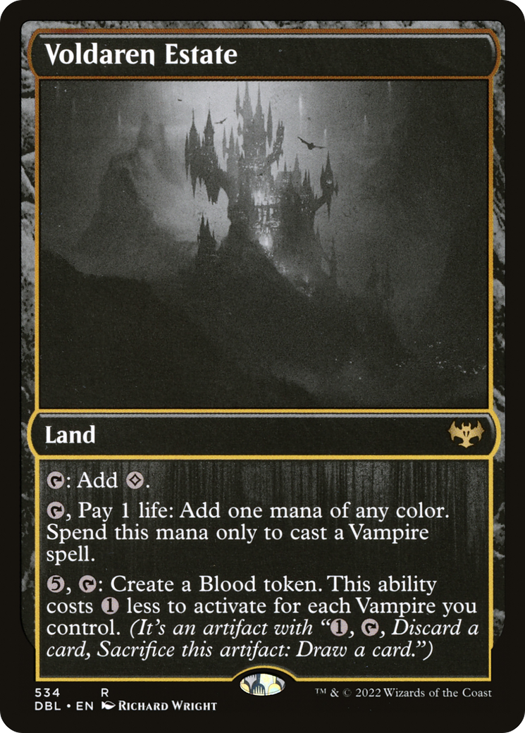 Voldaren Estate (DBL-534)  Foil - Innistrad: Double Feature
