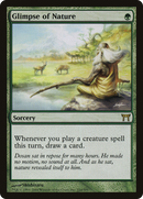 Glimpse of Nature (CHK-210)  - Champions of Kamigawa