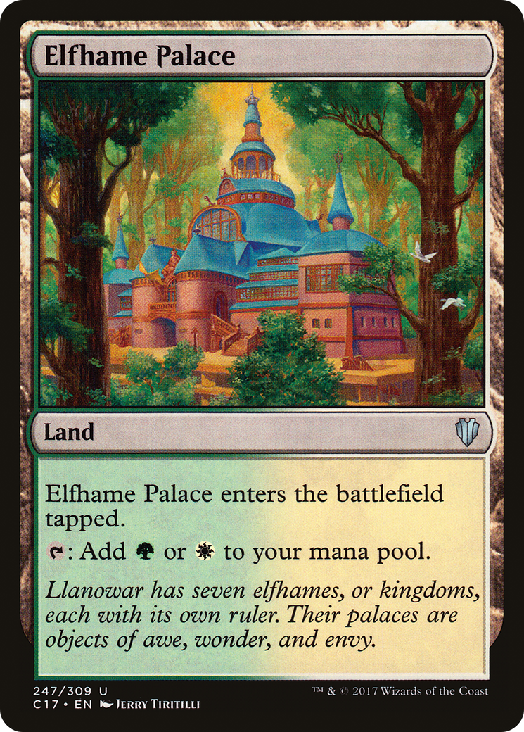 Elfhame Palace (C17-247)  - Commander 2017
