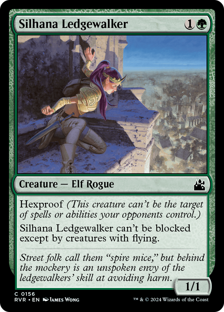 Silhana Ledgewalker (RVR-156)  Foil - Ravnica Remastered