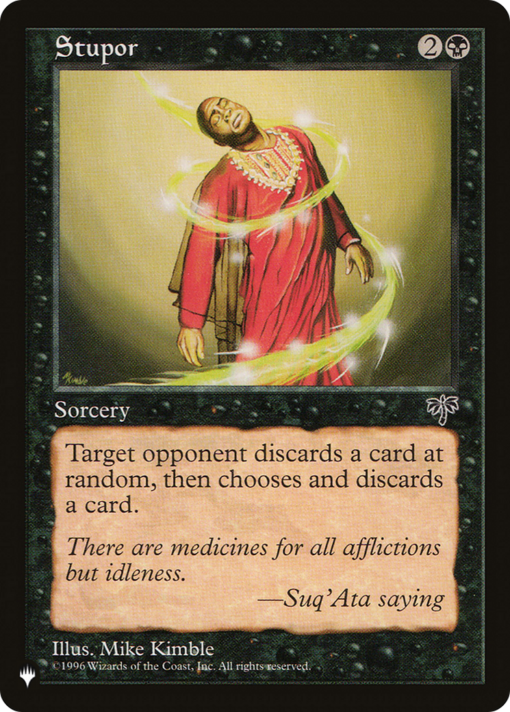Stupor (LIST-MIR-147)  - The List