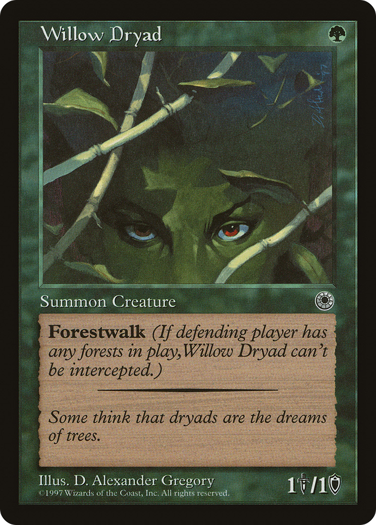 Willow Dryad (POR-)  - Portal
