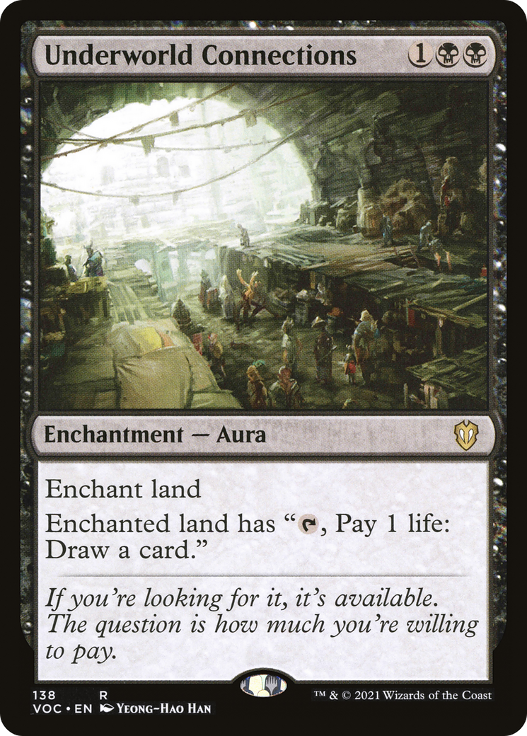 Underworld Connections (VOC-138)  - Crimson Vow Commander
