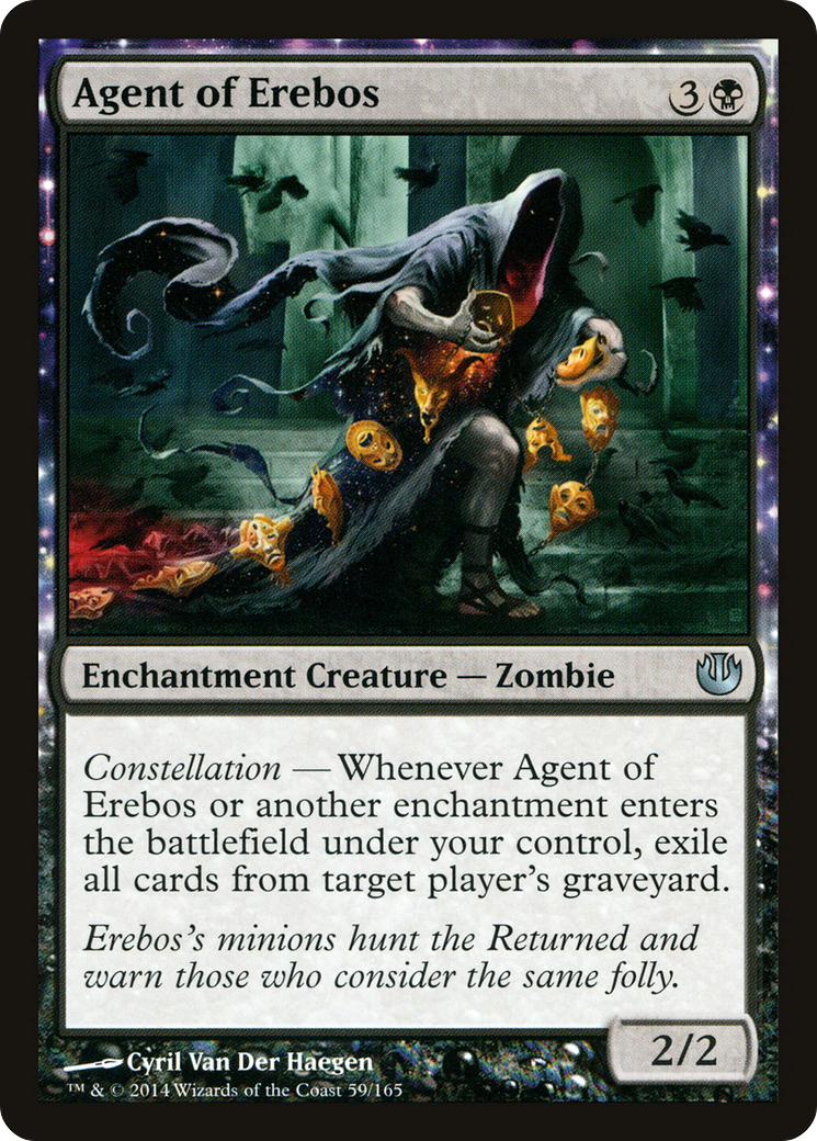 Agent of Erebos (JOU-059)  Foil - Journey into Nyx: (enchantment)