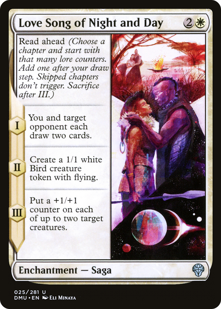 Love Song of Night and Day (DMU-025)  - Dominaria United