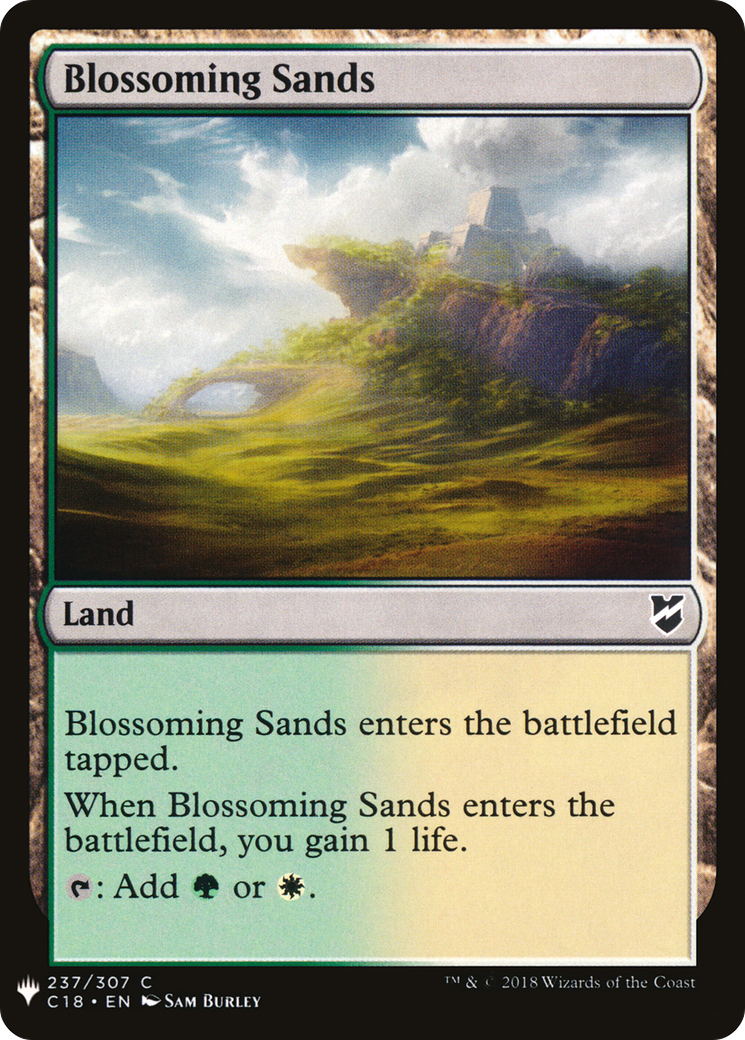 Blossoming Sands (LIST-C18-237)  - The List