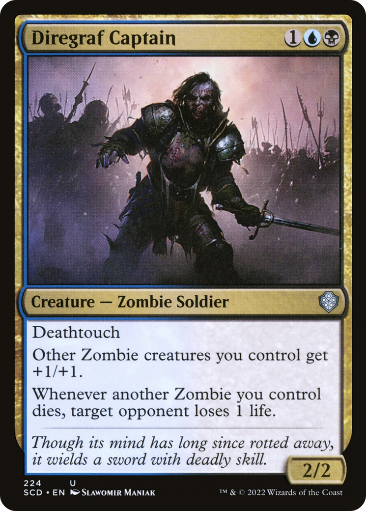 Diregraf Captain (SCD-224)  - Starter Commander Decks