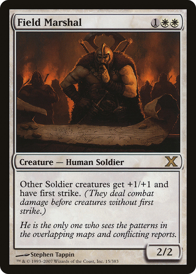 Field Marshal (10E-015)  - Tenth Edition