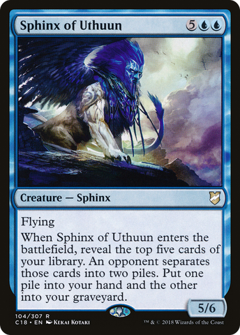 Sphinx of Uthuun (C18-104)  - Commander 2018
