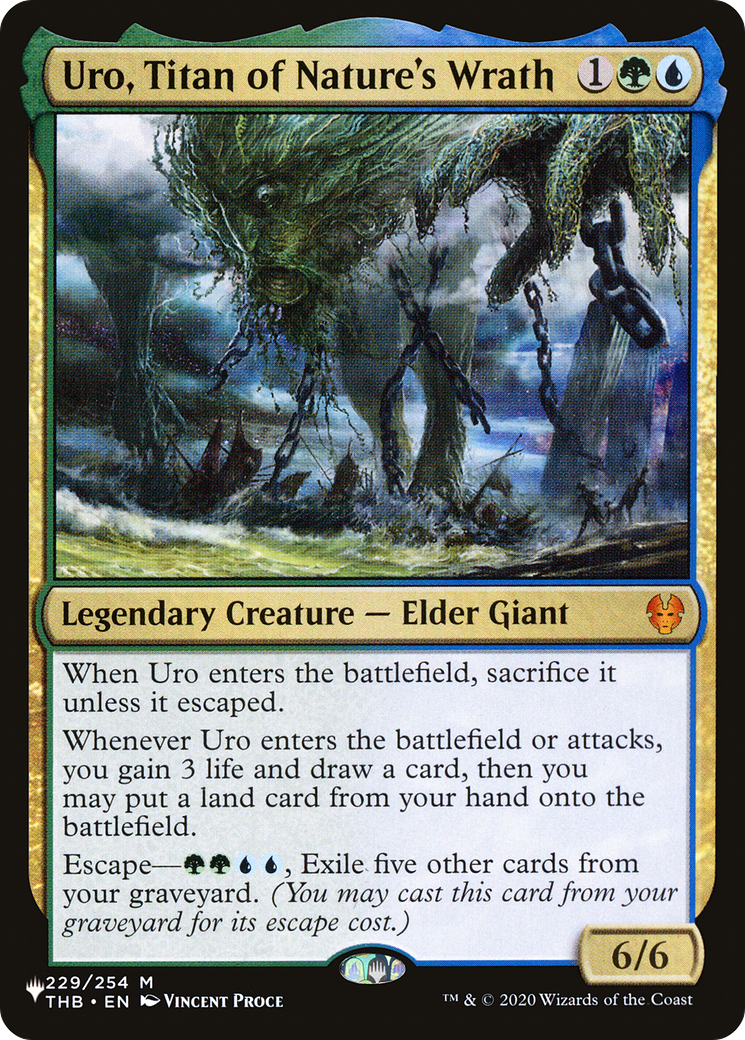 Uro, Titan of Nature's Wrath (LIST-229/254)  - The List