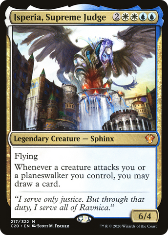 Isperia, Supreme Judge (C20-217)  - Commander 2020