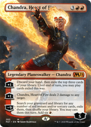 Chandra, Heart of Fire (Borderless) (M21-283)  - Core Set 2021