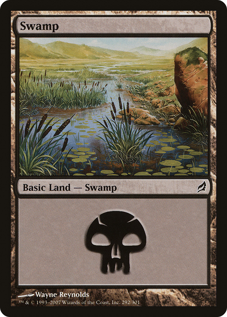 Swamp (292) (LRW-292) - Lorwyn Foil