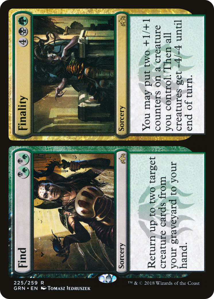 Find // Finality (GRN-225)  Foil - Guilds of Ravnica