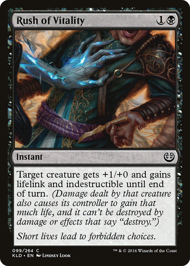 Rush of Vitality (KLD-099)  Foil - Kaladesh