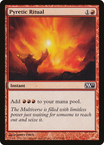 Pyretic Ritual (M11-153)  - Magic 2011